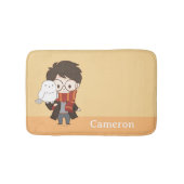 Tapis De Bain Chibi HARRY POTTER™ & Hedwig (Devant)