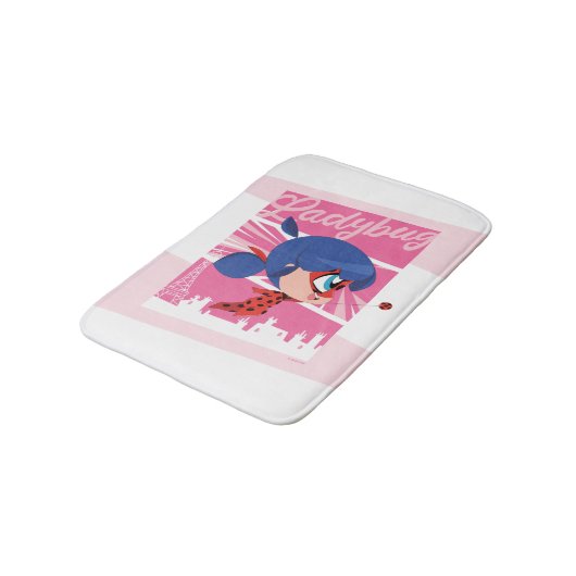 Tapis De Bain Chibi Ladybug à Paris (Angle)
