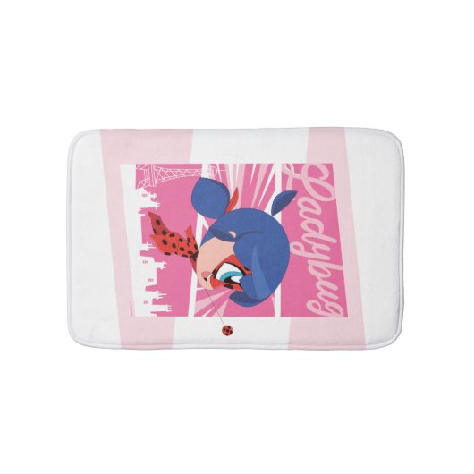 Tapis De Bain Chibi Ladybug à Paris (Devant)