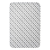Tapis De Bain Chic Asterisks - Classique - Arrière - plan blanc (devant Vertical)