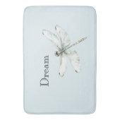 Tapis De Bain Chic Blue Dragonflies Dream (devant Vertical)
