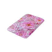 Tapis De Bain Chic Chic Pink Pastel Peonies roses (Angle)