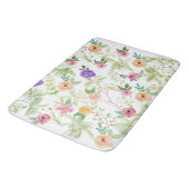 Tapis De Bain Chic Floral Décontracté (Angle)