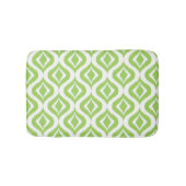 Tapis De Bain Chic Ikat Chic Lime Vert Doux Motif (Devant)