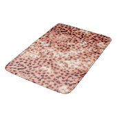 Tapis De Bain Chic Joli Rose Gold Leopard (Angle)