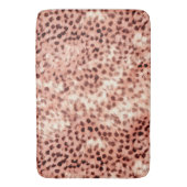 Tapis De Bain Chic Joli Rose Gold Leopard (devant Vertical)