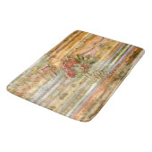 Tapis de bain chic minable de vol de colibri (Angle)