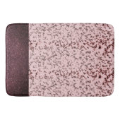Tapis De Bain Chic rose Rose Blush Marbre (Devant)