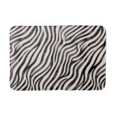 Tapis De Bain Chic Zebra Imprimer Mat Bain (Devant)