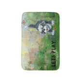 Tapis De Bain Chien à mouton escarpé (Devant (Vertical))