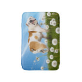 Tapis De Bain Chien avec Dandelion (Devant (Vertical))