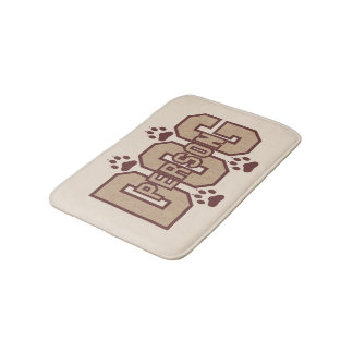 Tapis De Bain Chien avec pattes Bain Mat