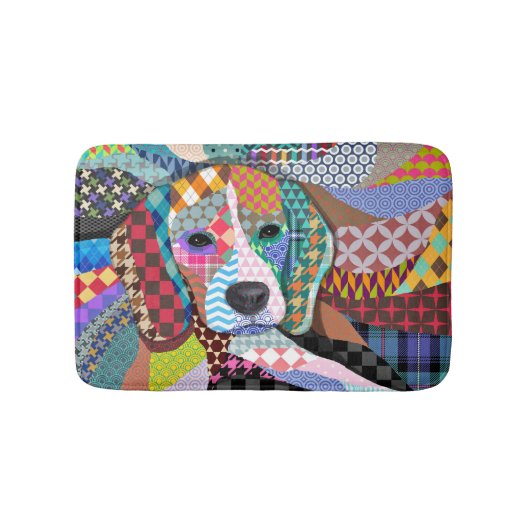 Tapis De Bain Chien beagle 161 (Devant)