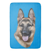 Tapis De Bain Chien berger allemand (devant Vertical)