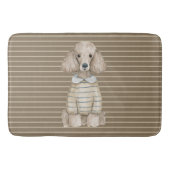 Tapis De Bain Chien Caniche Élégant (Devant)
