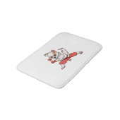 Tapis De Bain Chien connaît Karate (Angle)