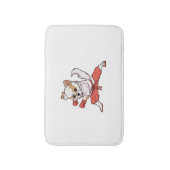 Tapis De Bain Chien connaît Karate (Devant (Vertical))