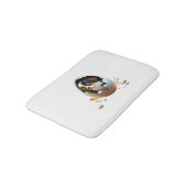 Tapis De Bain chien dans l'oeuf (Angle)
