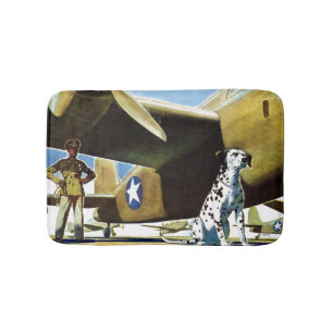 Tapis De Bain Chien d'armée