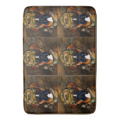 Tapis De Bain Chien de boîte (devant Vertical)