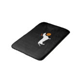 Tapis De Bain (Chien de chien Halloween) (Angle)