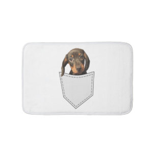 Tapis De Bain Chien de poche Dachshund