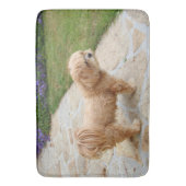 Tapis De Bain Chien de Red Lhasa Apso (devant Vertical)