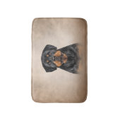 Tapis De Bain Chien de Rottweeter (Devant (Vertical))