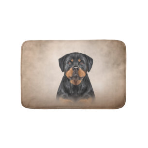 Tapis De Bain Chien de Rottweeter