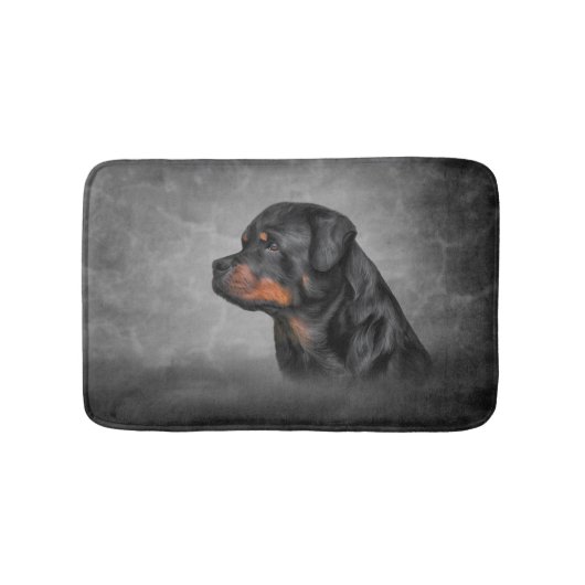 Tapis De Bain Chien de Rottweeter (Devant)