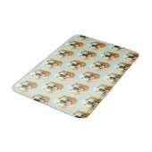 Tapis De Bain Chien de sourire de golden retriever dans (Angle)