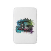 Tapis De Bain Chien Husky (Devant (Vertical))