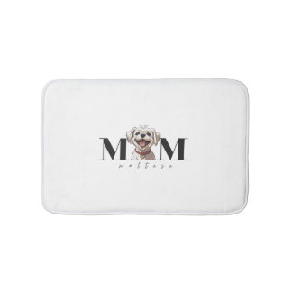 Tapis De Bain Chien Maman MALTESE T-shirt classique