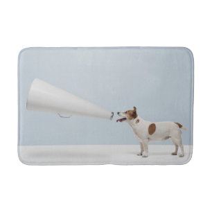 Tapis De Bain Chien parlant des images de Getty