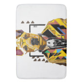 Tapis De Bain Chien portant un costume : Art numérique (devant Vertical)