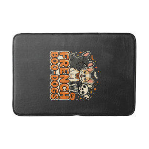 Tapis De Bain Chiens Boo français Bulldog français Halloween Des