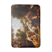 Tapis De Bain Chiens combattant (par Frans Snyders) (Devant (Vertical))