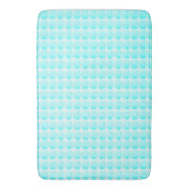 Tapis De Bain Chiens cyan (devant Vertical)