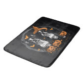 Tapis De Bain Chiens de Halloween Boston Terrier (Angle)