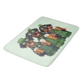 Tapis De Bain Chiens de la Saint Patrick (Angle)