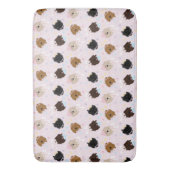 Tapis De Bain Chiens de Pâques Bunny Goldendoodle (devant Vertical)