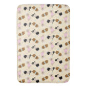 Tapis De Bain Chiens de Pâques Bunny Goldendoodle (devant Vertical)