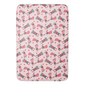 Tapis De Bain Chiens de Saint-Valentin (devant Vertical)