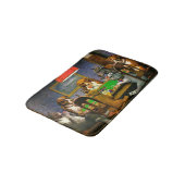 Tapis De Bain Chiens jouant au poker (Angle)