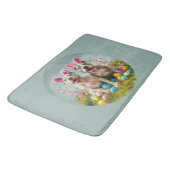 Tapis De Bain Chiens Pit Bull de Pâques (Angle)