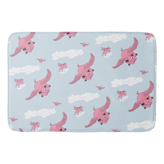 Tapis De Bain Chiens volants (Devant)