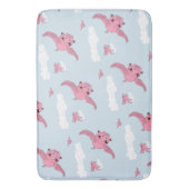 Tapis De Bain Chiens volants (devant Vertical)