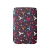 Tapis De Bain Chiffre motif d'oiseaux de Phoenix (Devant (Vertical))