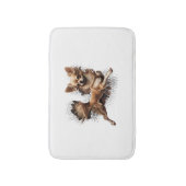 Tapis De Bain Chihuahua Ballerina Danse de ballet (Devant (Vertical))
