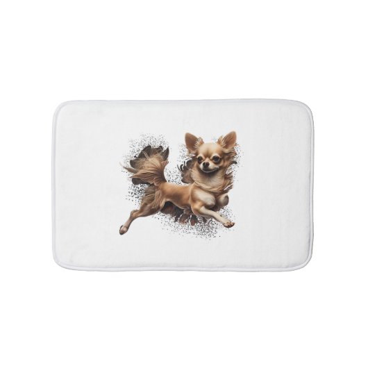 Tapis De Bain Chihuahua Ballerina Danse de ballet (Devant)